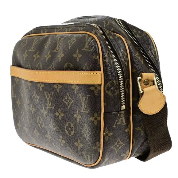 LOUIS VUITTON Reporter PM Crossbody Shoulder Bag Monogram Leather - Picture 2 of 16